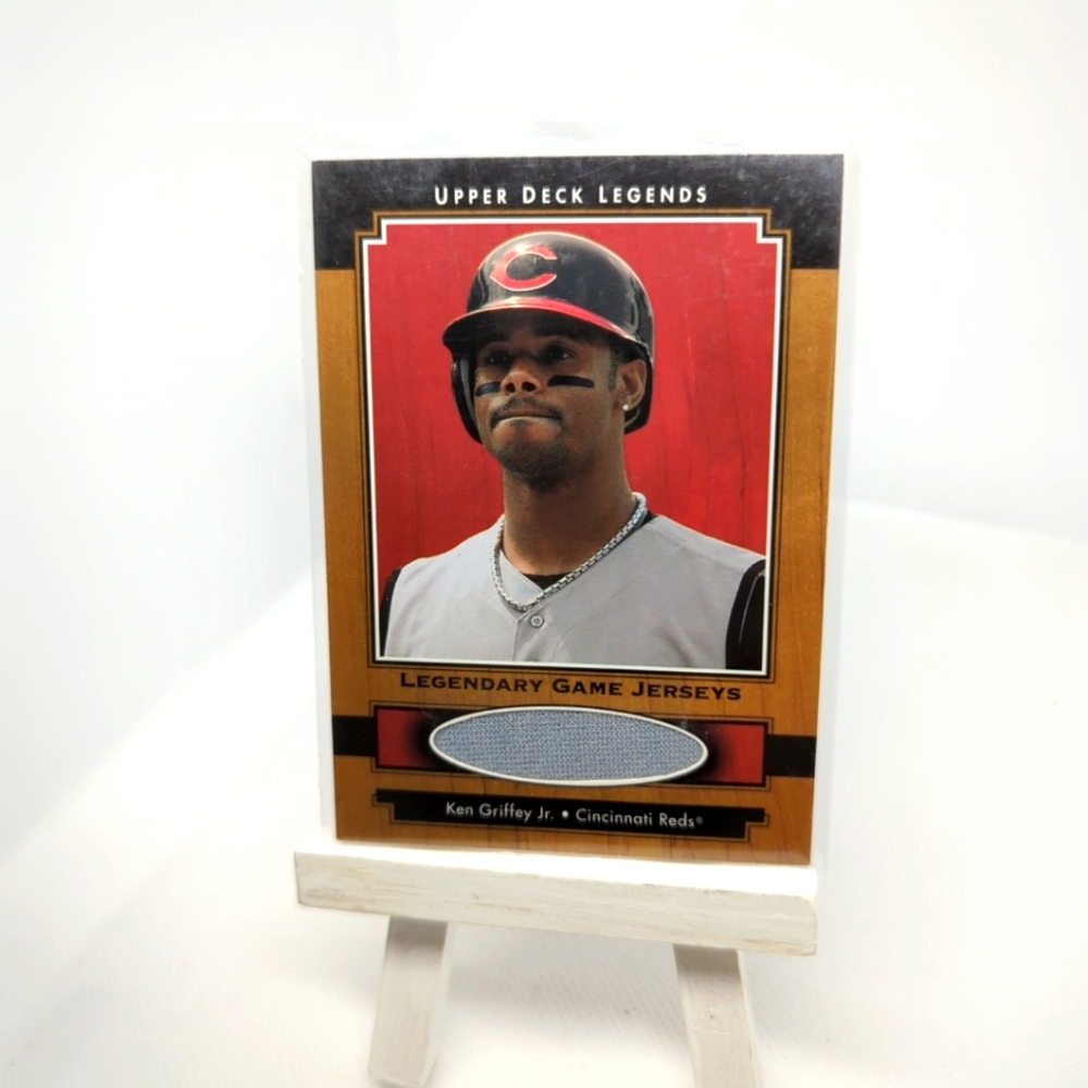 2001 Upper Deck Legends Baseball Ken Griffey Jr Legendary Game Jerseys